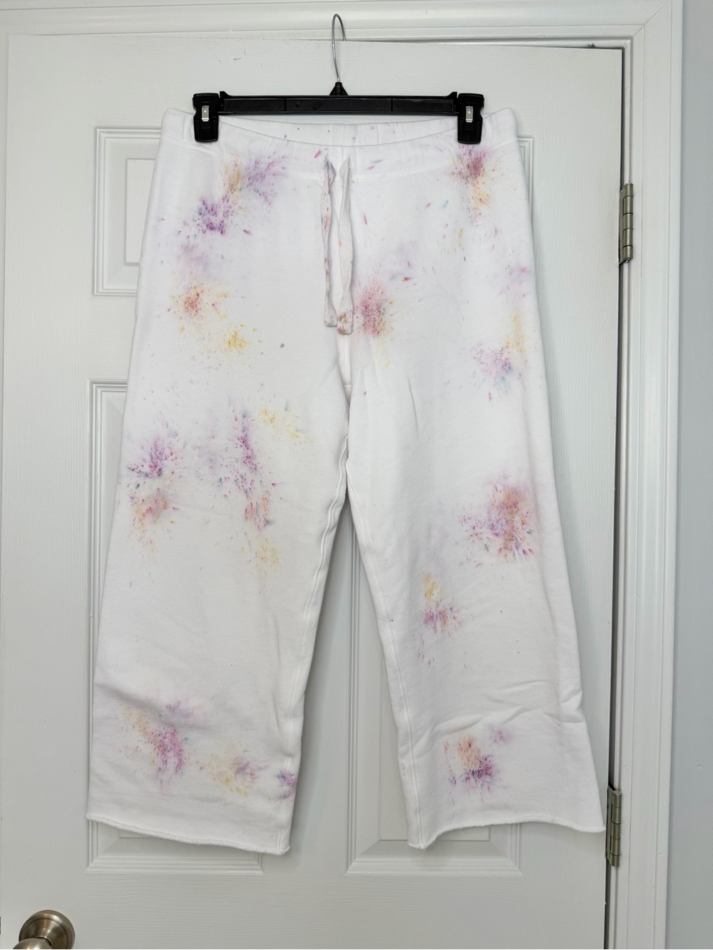 Frank & Eileen Size M • White Splatter Color CATHERINE Favorite Sweatpant.